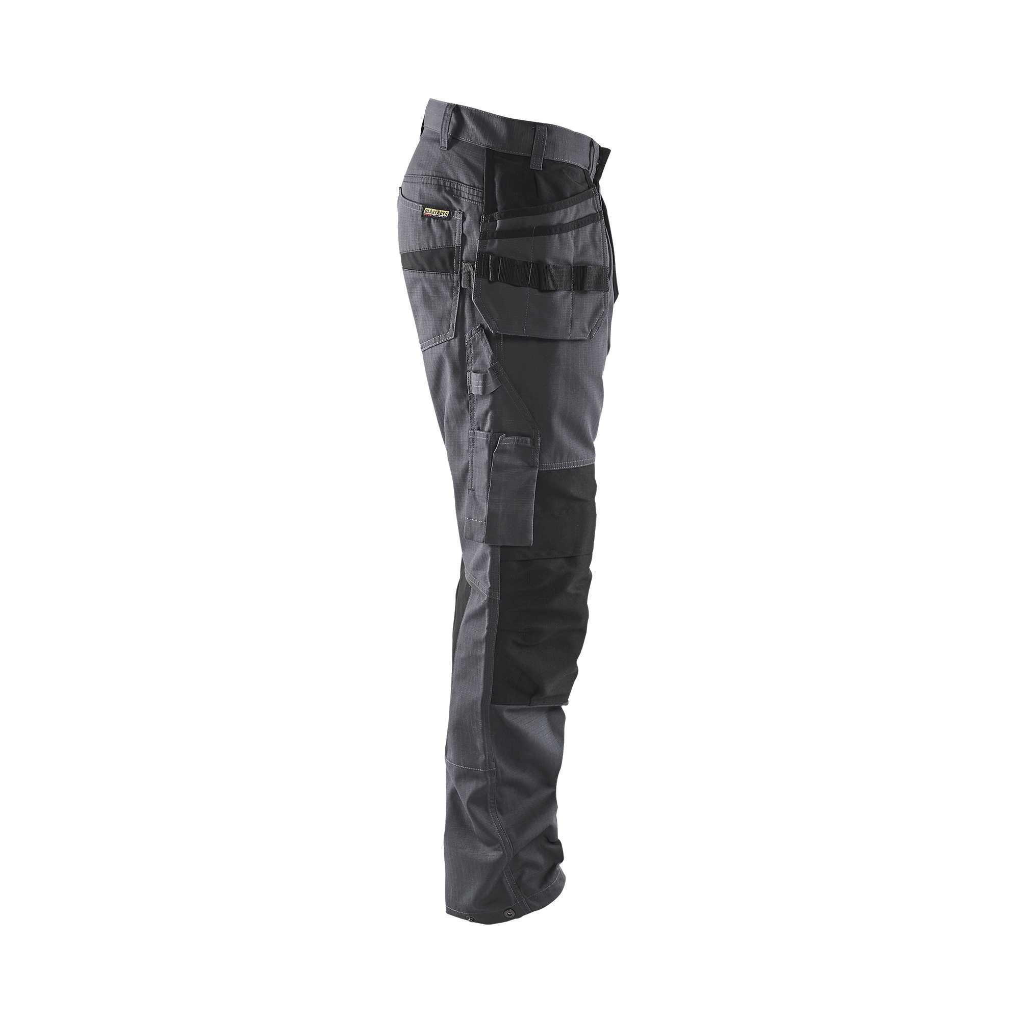 BLAKLADER 14961330 | Service trousers with stretch and tool pockets Work Trousers Men - Ripstop Fabric